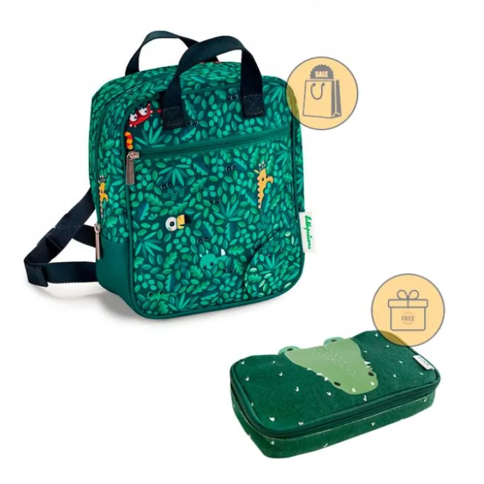 Mochila Jungla - Lilliputiens + REGALO estuche