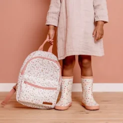 Mochila mini Flores y mariposas - Little Dutch