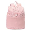 Mochila pequeña tela rosa Blossom Birds - Tutete