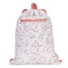 Mochila saco con cuerdas flores y mariposas - Little Dutch