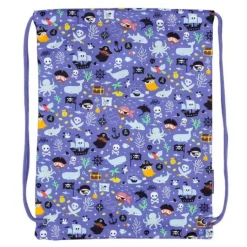 Mochila saco con cuerdas Piratas - A Little Lovely Company