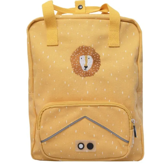 Mochila tamaño A4 amarilla león - Trixie