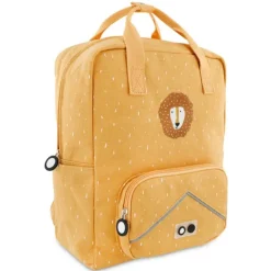 Mochila tamaño A4 amarilla león - Trixie