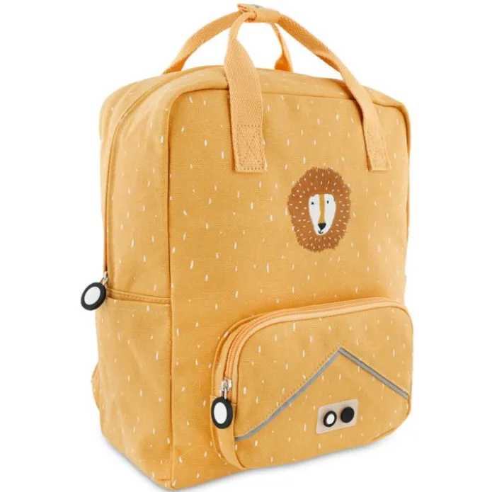 Mochila tamaño A4 amarilla león - Trixie