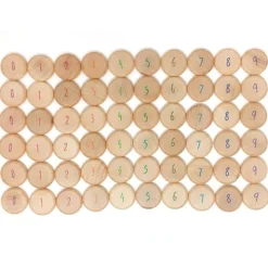 Monedas de madera (60) - Grapat