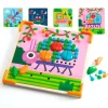 Mosaico con 8 dibujos Eduludo Mini Animales - Djeco