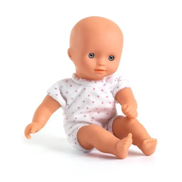 Muñeca bebé con capazo Bárbara 20 cm Pomea - Djeco