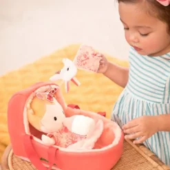 Muñeca bebé con capazo y accesorios Lena - Lilliputiens