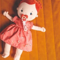 Muñeca bebé con chupete Rose 36 cm - Lilliputiens