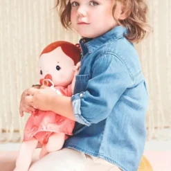 Muñeca bebé con chupete Rose 36 cm - Lilliputiens