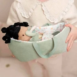Muñeca bebé Evi con capazo y accesorios - Little Dutch