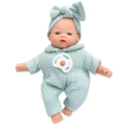 Muñeca bebé Nina Bobble verde 26 cm - Wookids