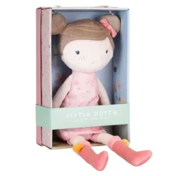 Muñeca Cuddle rosa Spring flowers 50 cm - Little Dutch