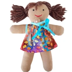 Muñeca de parto por cesárea y lactancia piel oscura - Migjorn