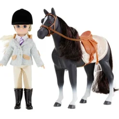Muñeca Equitación con caballo - Lottie y Finn