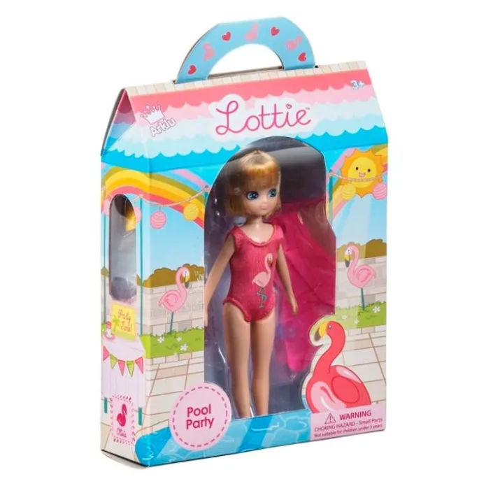 Muñeca Fiesta en la piscina - Lottie y Finn