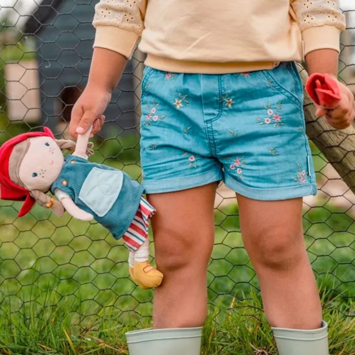 Muñeca granjera Rosa con tulipán 33 cm - Little Dutch