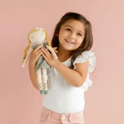 Muñeca Julia vestido verde 35 cm - Little Dutch