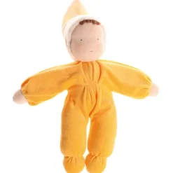 Muñeca suave amarilla Waldorf 30 cm - Grimm's