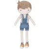 Muñeco Cuddle Jim peto azul 50 cm - Little Dutch