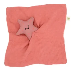Muñeco Doudou de algodón orgánico Estrella de mar - aPunt Barcelona