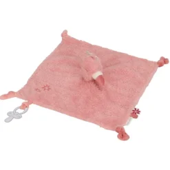 Muñeco Doudou flamenco de peluche Safari Friends - Little Dutch