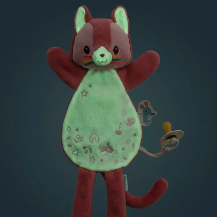 Muñeco marioneta doudou fosforescente de peluche Jeanne - Lilliputiens