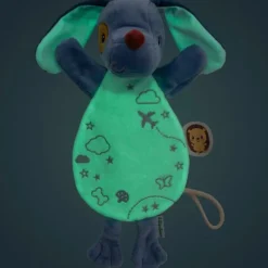 Muñeco marioneta doudou fosforescente de peluche Jules - Lilliputiens