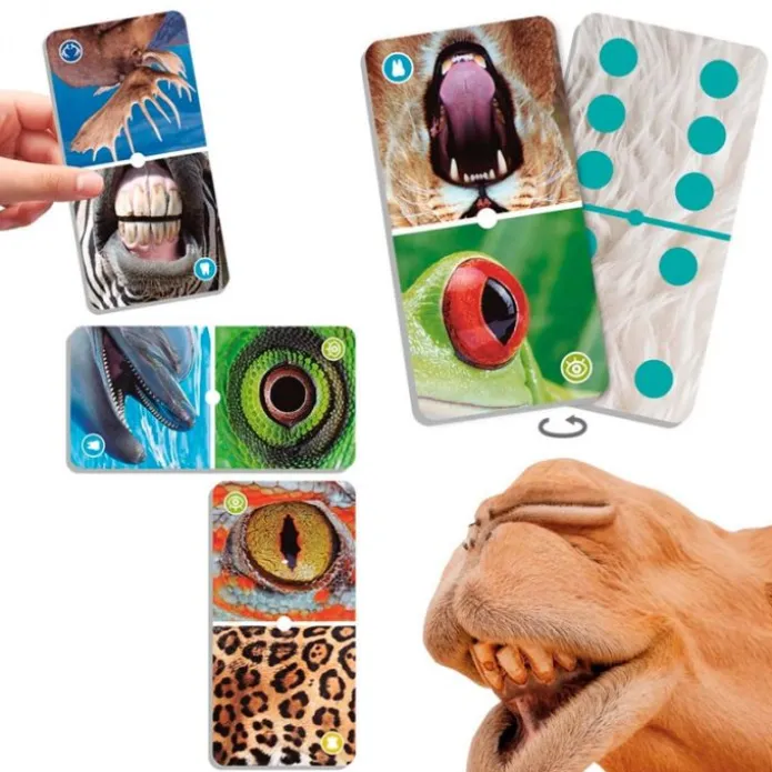 Natudomino El zoom de los animales - Akros