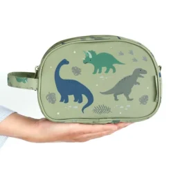 Neceser con asa Dinosaurios - A Little Lovely Company