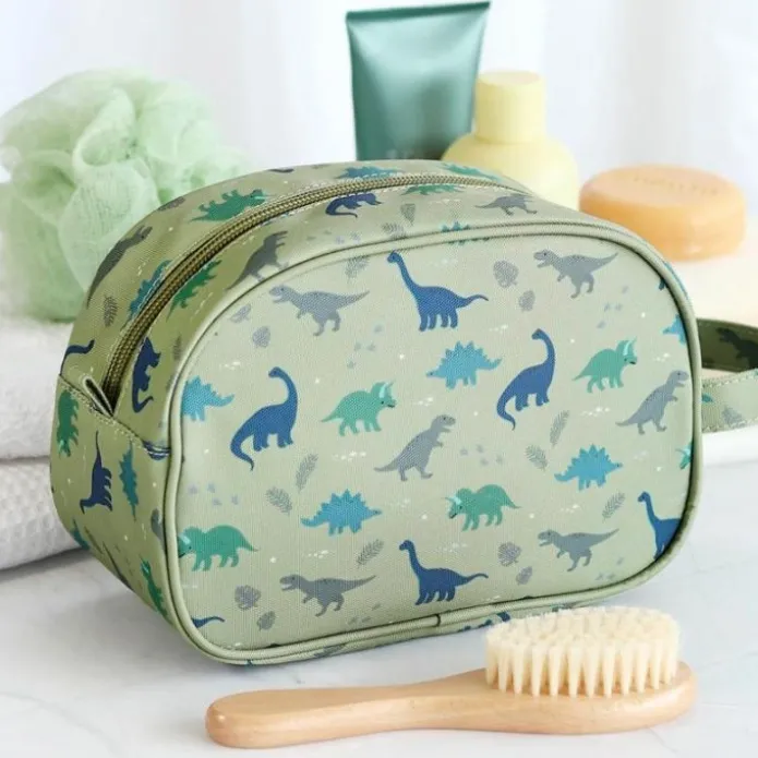 Neceser con asa Dinosaurios - A Little Lovely Company