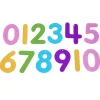 Números de colores acrílicos (12) - TickiT