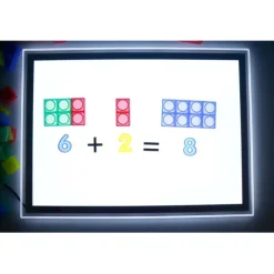 Números de silicona verde translúcido (10) - TickiT