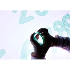 Números de silicona verde translúcido (10) - TickiT