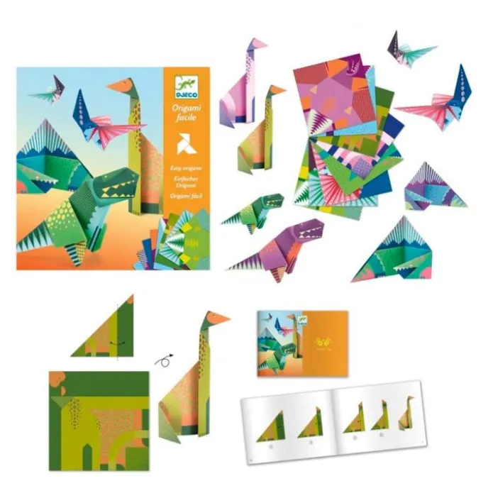 Origami Dinosaurios - Djeco