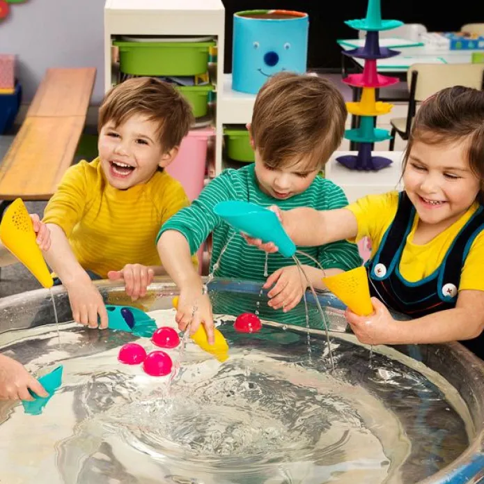 Pala, colador y pelota para arena Cuppi Lagoon - Quut