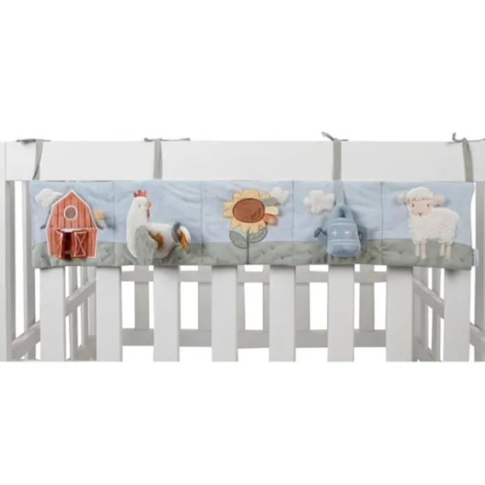 Panel con actividades para cuna Pequeña granja - Little Dutch