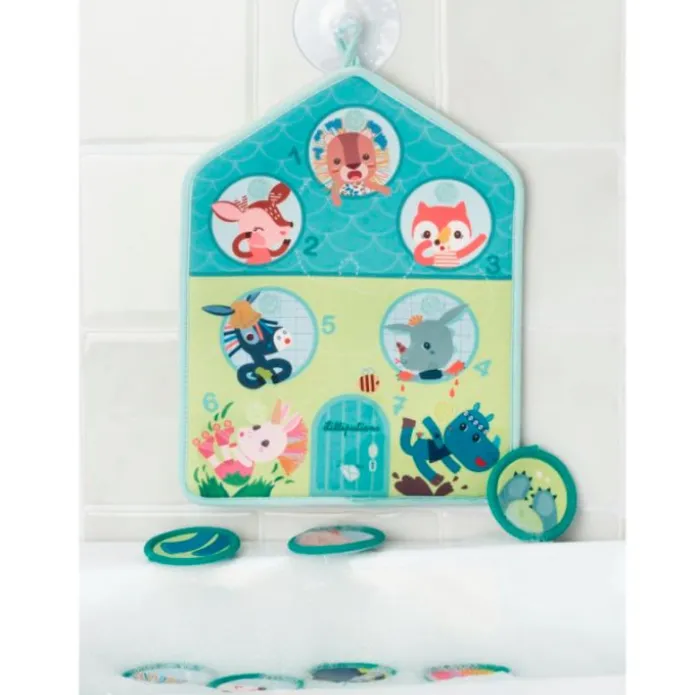 Panel con rutina de baño - Lilliputiens