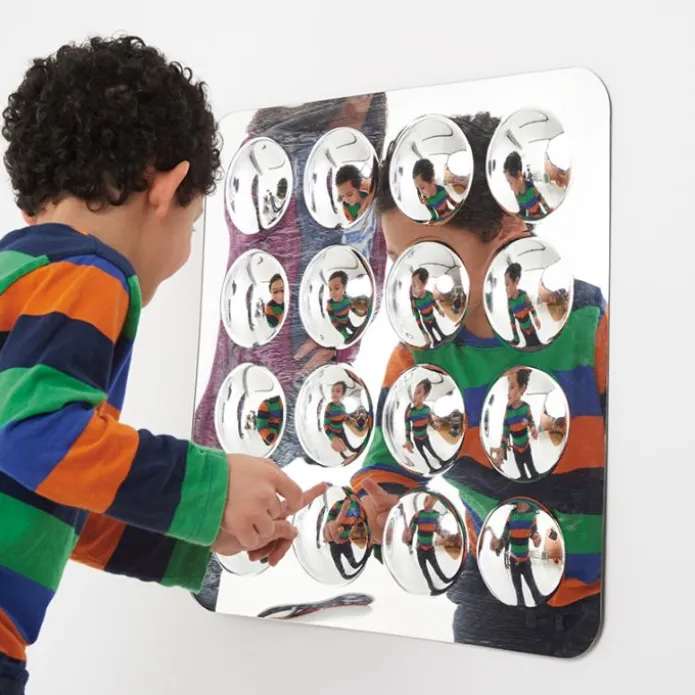 Panel espejo con cúpulas convexas - TickiT