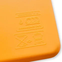 Panel sensorial naranja con 2 gusanos - Wiggly Toy