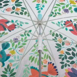 Paraguas transparente flores y pájaros - Djeco