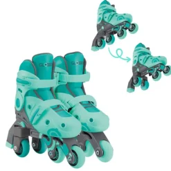 Patines evolutivos verde menta Talla 30-33 - Globber