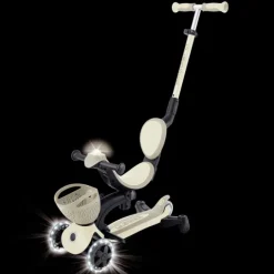 Patinete evolutivo 3 en 1 Go Up Baby taupe con luces - Globber