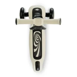Patinete evolutivo 2 en 1 Halley blanco piedra con luces - Kinderkraft