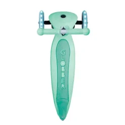 Patinete plegable Junior Foldable Eco verde menta con luces - Globber