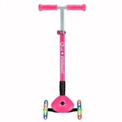 Patinete plegable Primo Foldable rosa con luces - Globber