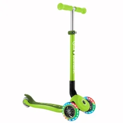 Patinete plegable Primo Foldable verde lima con luces - Globber