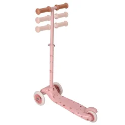 Patinete rosa floral - Little Dutch