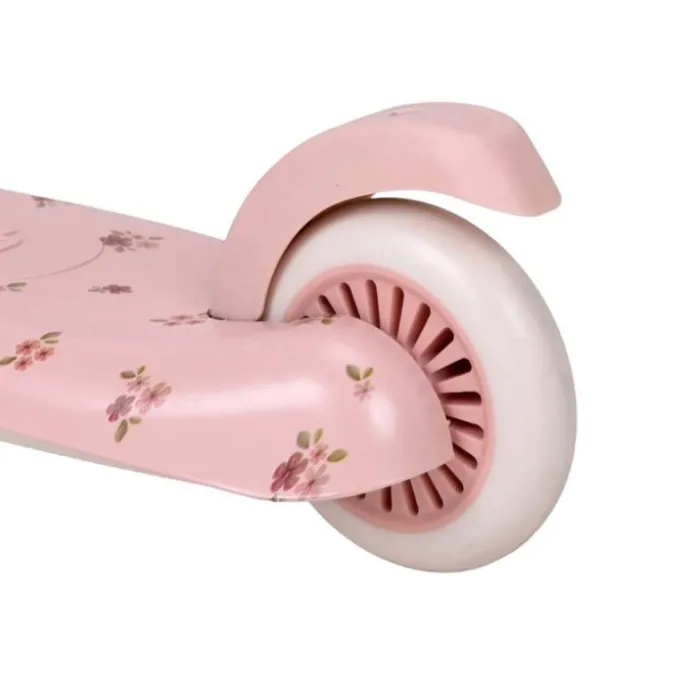 Patinete rosa floral - Little Dutch