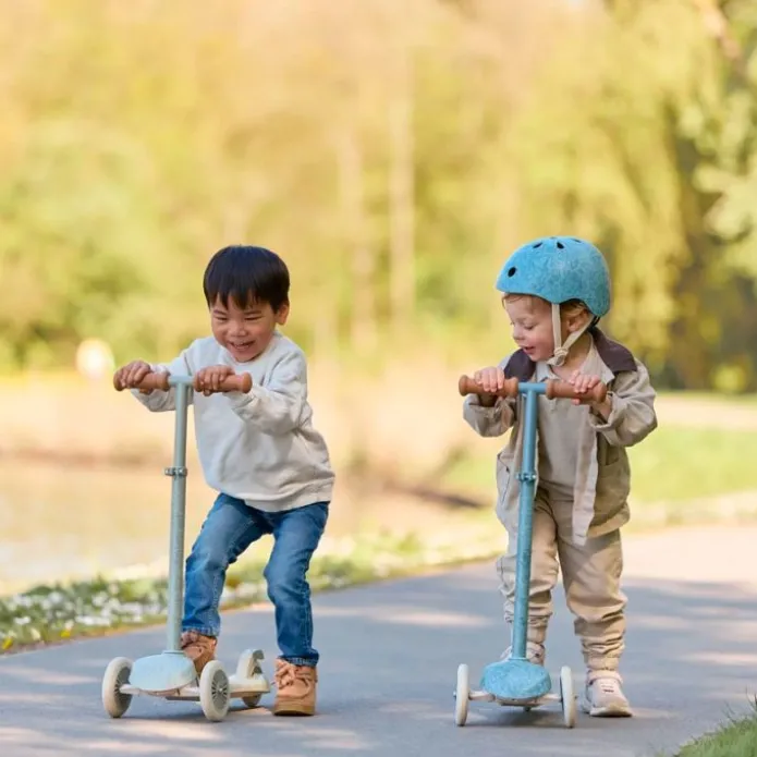 Patinete Safari Friends verde - Little Dutch